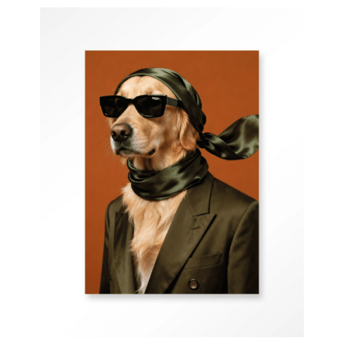 Tavla Murph Glas 80x120 cm