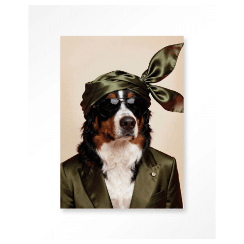 Tavla Sam Glas 80x120 cm