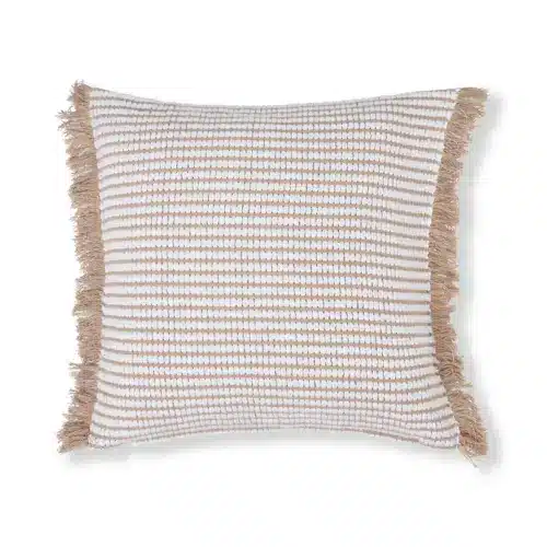 Lexington kuddfodral randigt ekologisk bomull 50x50