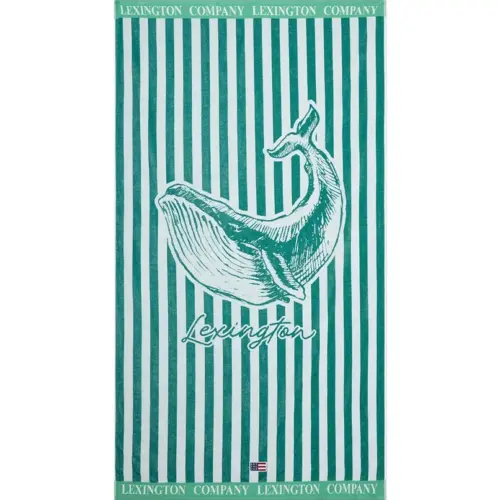 Lexington Sommar strandhandduk i bomullsvelour – 100 % bomull