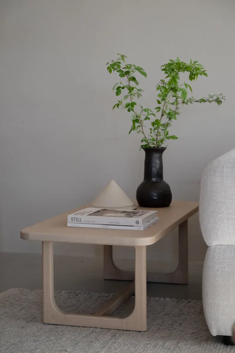 Rowico Driscoll Soffbord – Vitpigmenterad Ek 103x50 cm - Bild 2