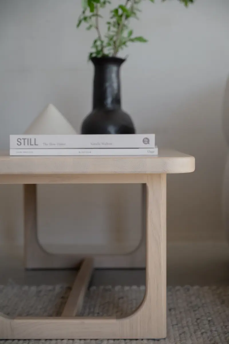 Rowico Driscoll Soffbord – Vitpigmenterad Ek 103x50 cm - Bild 3