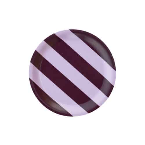 COMO Flaskunderlägg Ø 11 Rosewood Stripe
