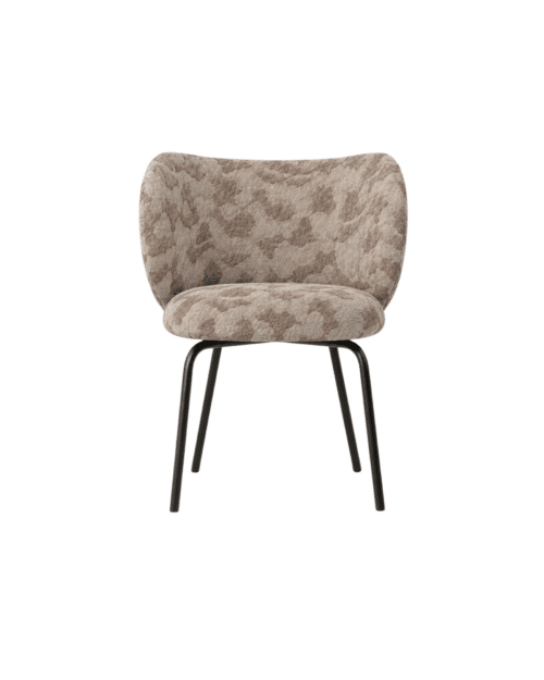 Rico Dining Stol Black Cilla Taupe