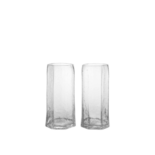 Kiru Höga Glas 2-pack Clear – Ferm Living