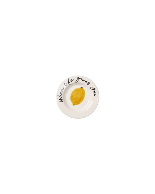Pick a Poppy Lemon tapastallrik 15 cm
