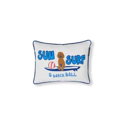 Lexington kudde Sun & Surf vit/multi 40x30cm