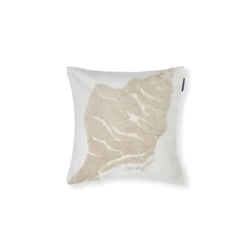 Lexington kuddfodral snäcka vit/beige 50x50cm