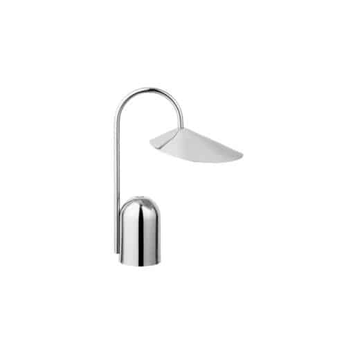 Ferm Living Arum Portable Lamp – Stainless Steel