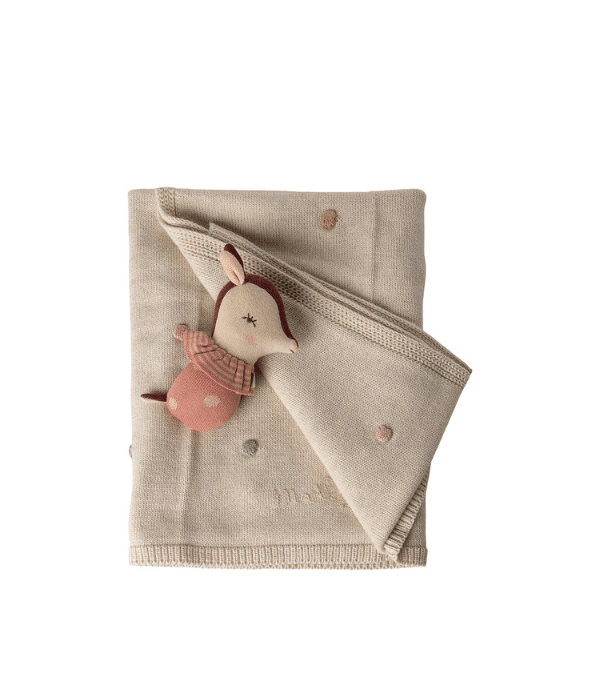 Maileg Babyfilt Rose - Bild 3