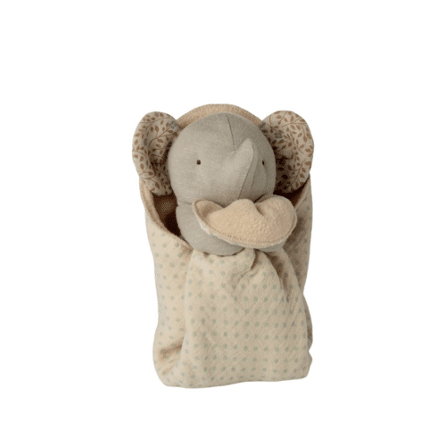Maileg Lullaby friends elefant mini – Iron Grey | Mjukisdjur & snuttefilt