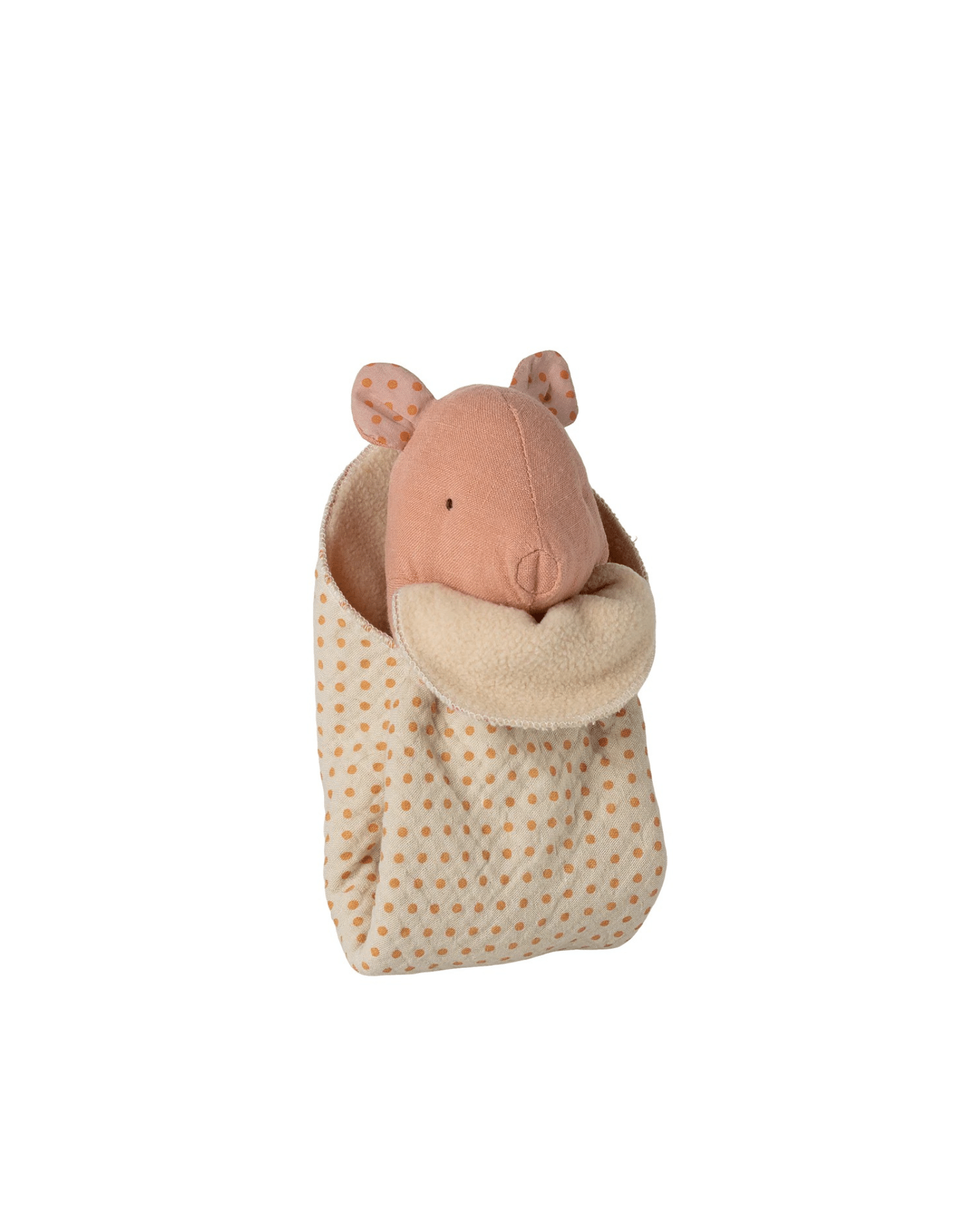 Maileg Lullaby friends gris mini – Rose | Mjuk gris med snuttefilt