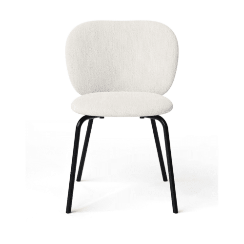 Rico Chair Black Bouclé