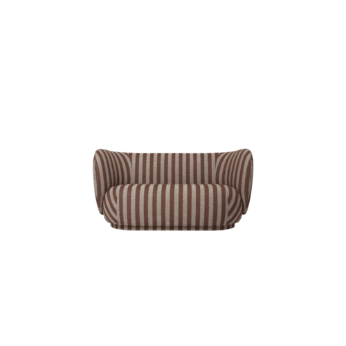 Rico Sofa 2-seater - Louisiana Sand/Chocolate