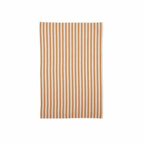 SVEA apelsin randig kökshandduk 50x70