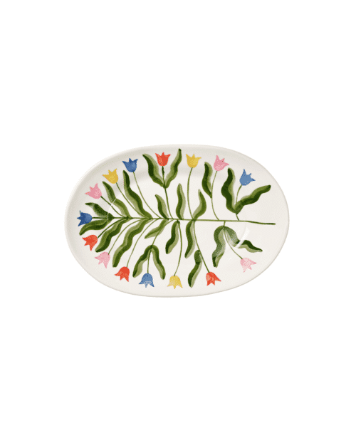 Pick a Poppy Tulip serveringsfat – Multi