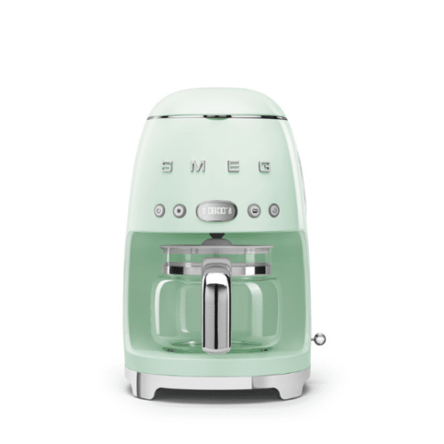 Smeg DCF02 Kaffebryggare 50's Style – Pastellgrön Högblank (10 koppar)