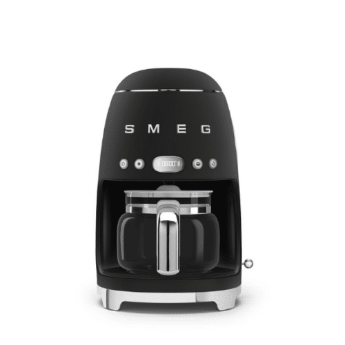 Smeg Kaffebryggare DCF02 – Svart Matt 50’s Style