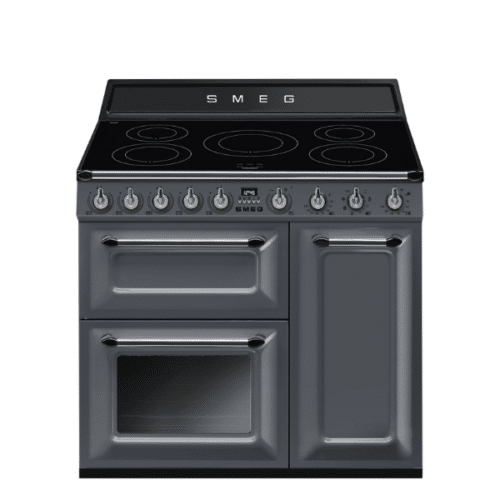 Smeg Victoria Induktionsspis 90x60 cm Slate Grey – 3 Ugnar & Induktionshäll
