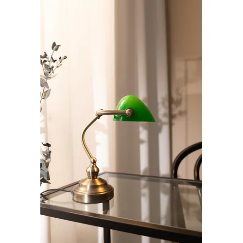 Markslöjd Bordslampa Bankers 25 cm Oxid/Grön - Bild 2