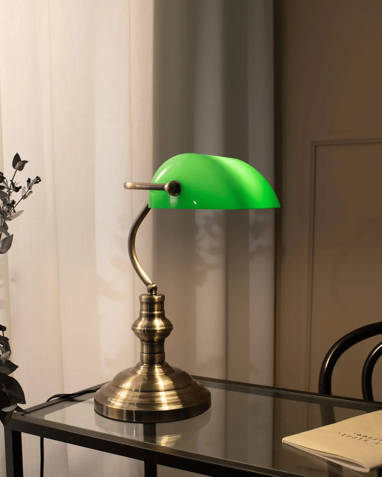 BANKERS Table 42 cm Oxide/Green Skrivbordslampa - Bild 4