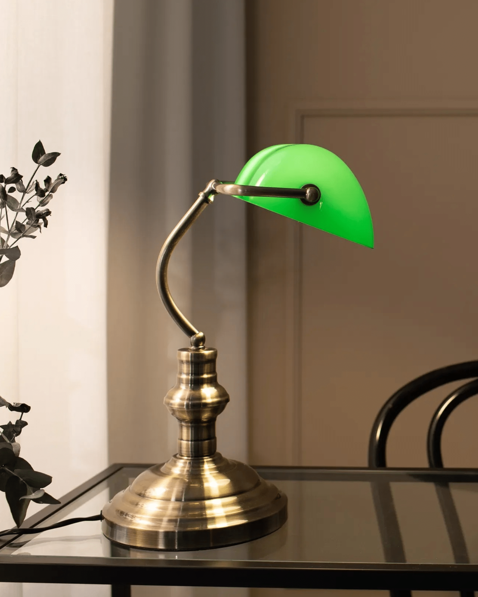BANKERS Table 42 cm Oxide/Green Skrivbordslampa - Bild 3