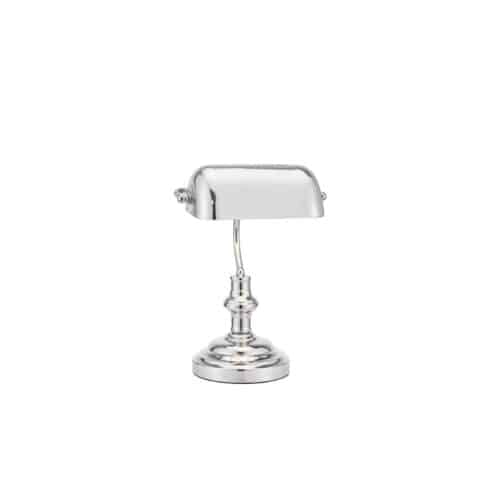 Bankers Bankirlampa Krom 42 cm