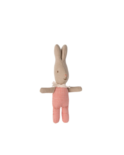 Maileg Rabbit My – Rödrutig