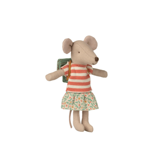 Maileg Tricycle Mouse Big Sister Green