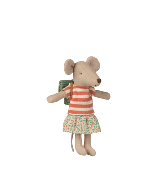 Maileg Tricycle Mouse Big Sister Green