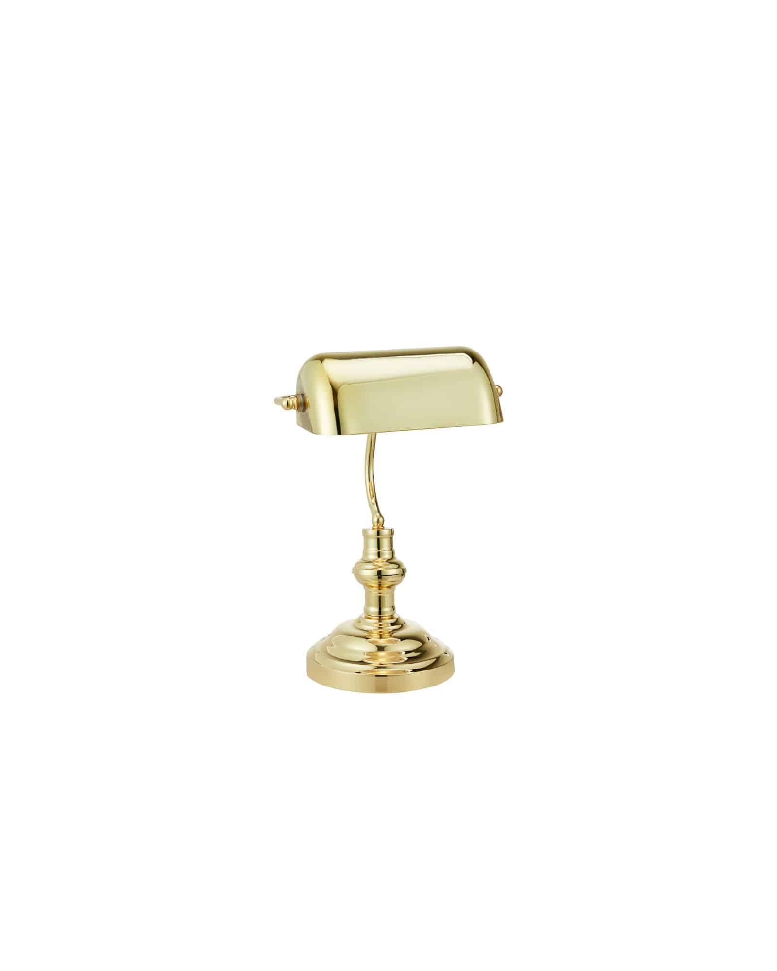 Markslöjd Bordslampa Bankers 42 cm Mässing