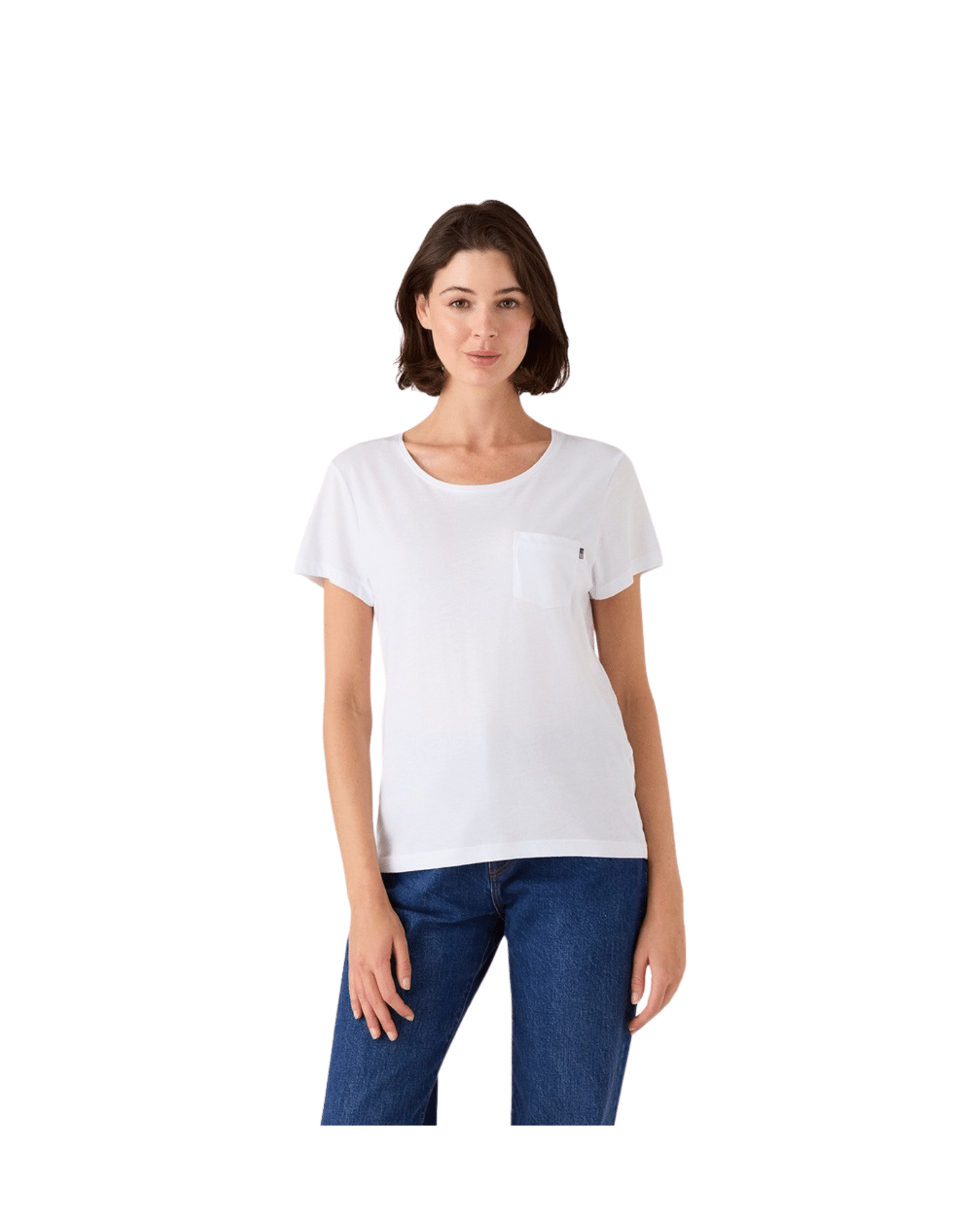 Lexington Ashley T-shirt i jersey, vit - Bild 2