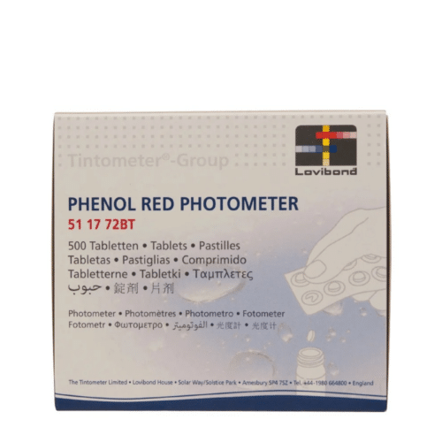 Testtabletter PhenolRed för fotometer 500 st