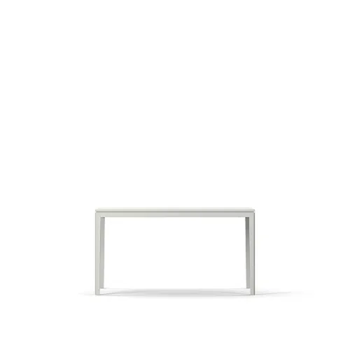 Edge 2.0 Matbord 140 cm med Iläggsskiva-vit