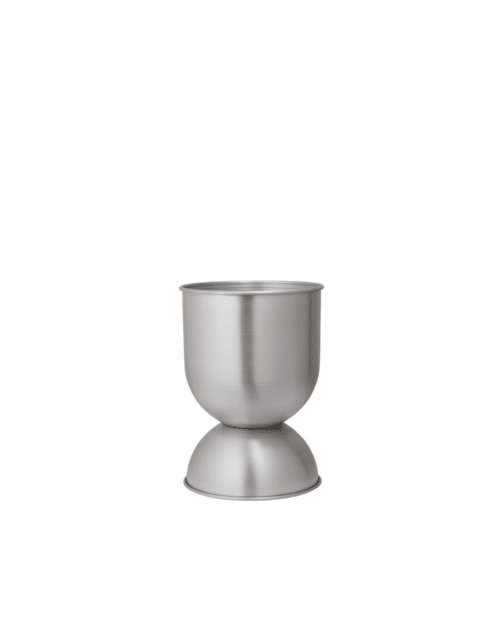 Hourglass Pot Small Aluminium