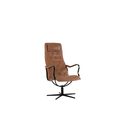 Nackkudde i Skinn Classic Vintage Brown