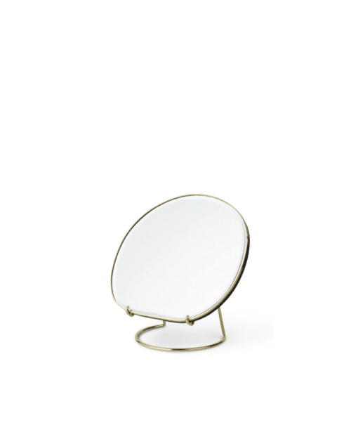 Pond Table Mirror Brass