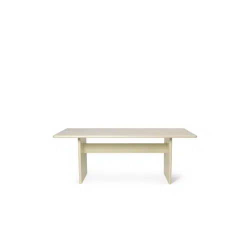Rink Matbord – 200 x 90 Eggshell