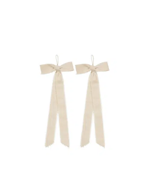Bow Dekoration Small Set om 2 Natural