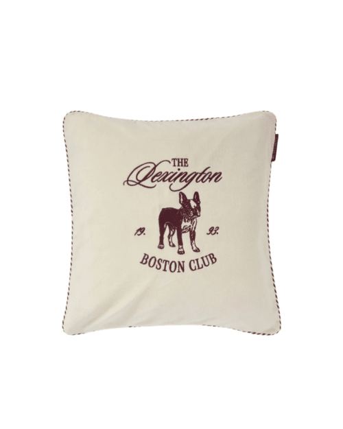Lexington Boston Club Kuddfodral Ljusbeige/Fig