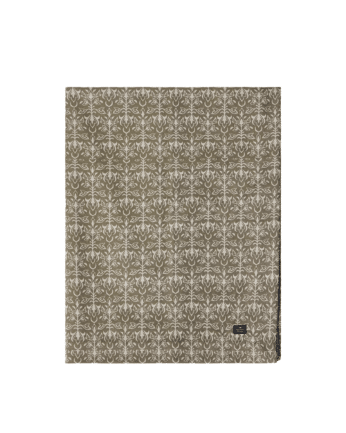 Lexington Ornament Bordsduk Beige/Mörk Olivgrön - Lexington, 150x250