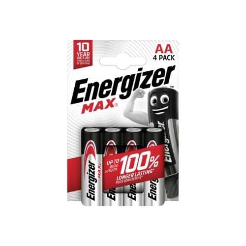 Batteri, alkaliskt, Energizer Max, AA