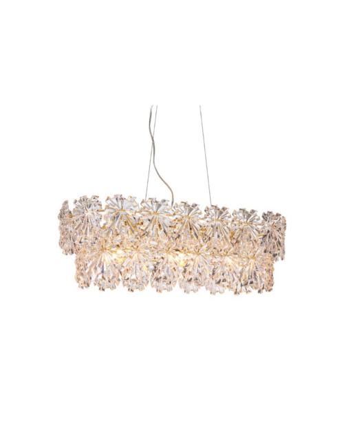 Lorraine Bar Taklampa L75 cm Mässing/Klar