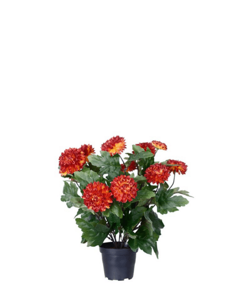 Chrysanthemum Konstgjord Blomma Rost 30 cm
