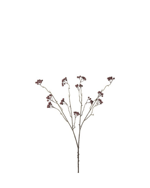 Konstgjord Burgundy Bärkvist 100 cm