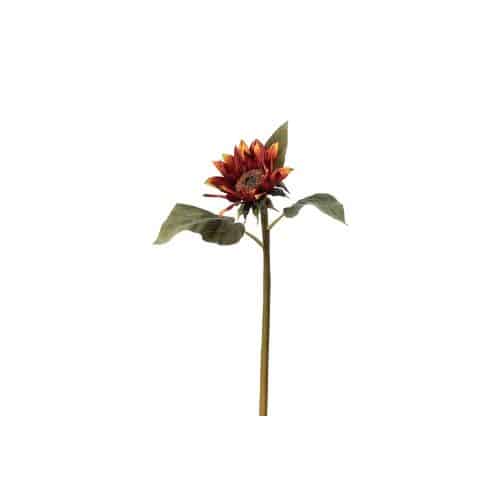 Konstgjord orange Solros 50cm