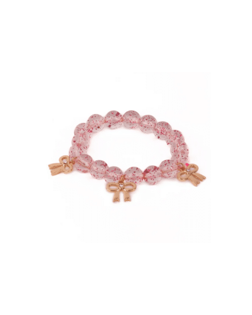 Armband med ädelstenar och rosett