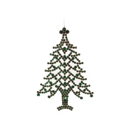 Diamantträd grönt 19cm