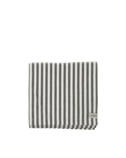 ERNST Duk 145x300 Randig Grön/Vit