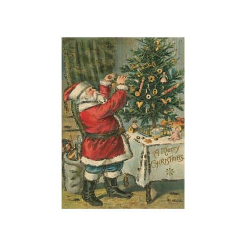 John Derian Santa Trims the Tree pussel